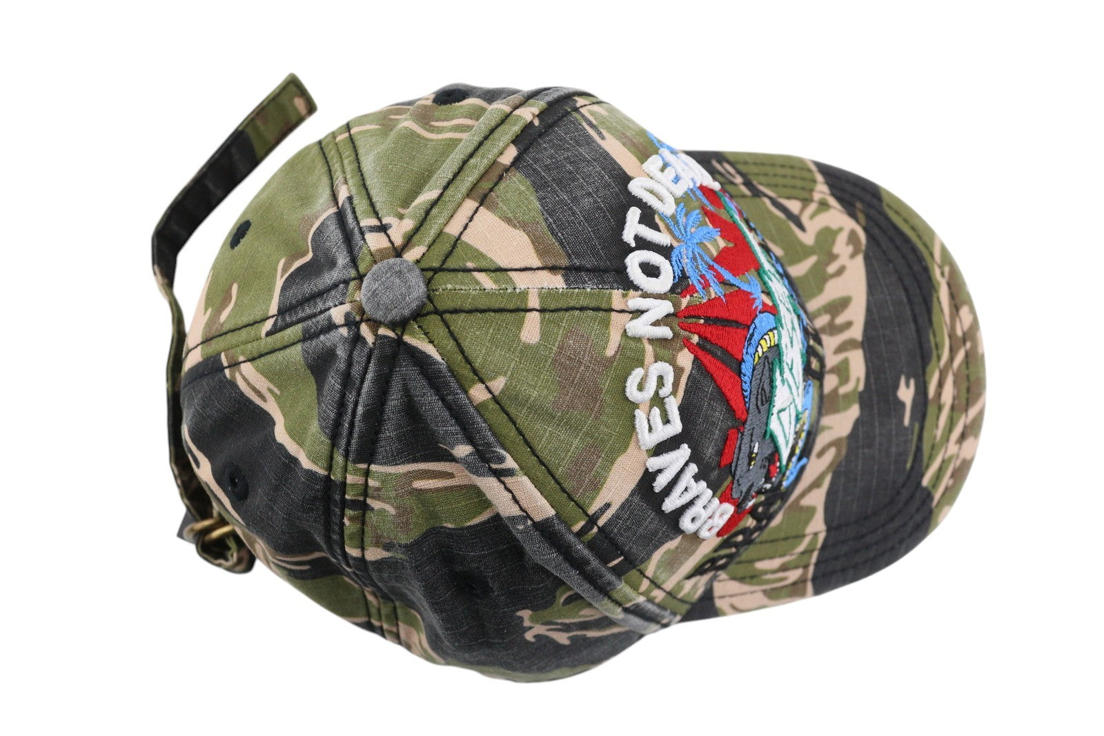 DIESEL C-Ripca Men Cap OS Camouflage Print Baseball Embroidered Cotton Unisex