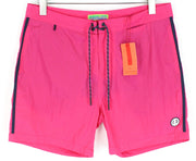 SCOTCH & SODA Ams Couture Men's M Pink Swim Shorts Drawstring Pull-On Summer