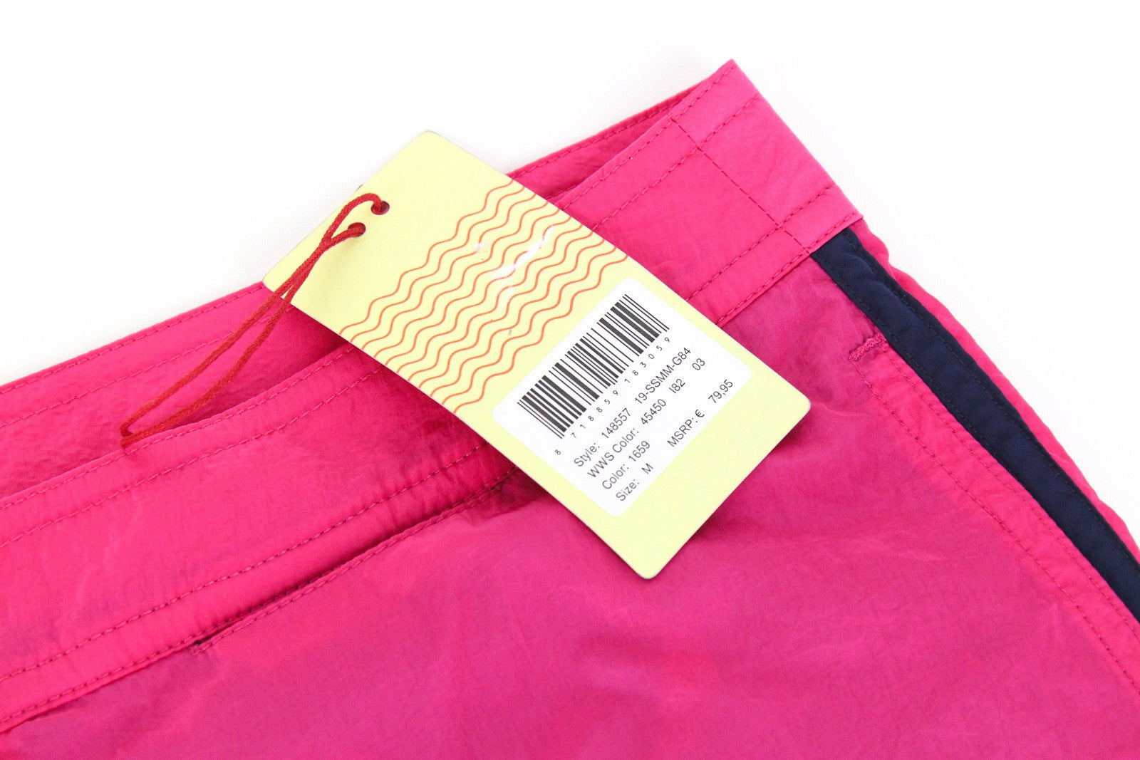 SCOTCH & SODA Ams Couture Men's M Pink Swim Shorts Drawstring Pull-On Summer