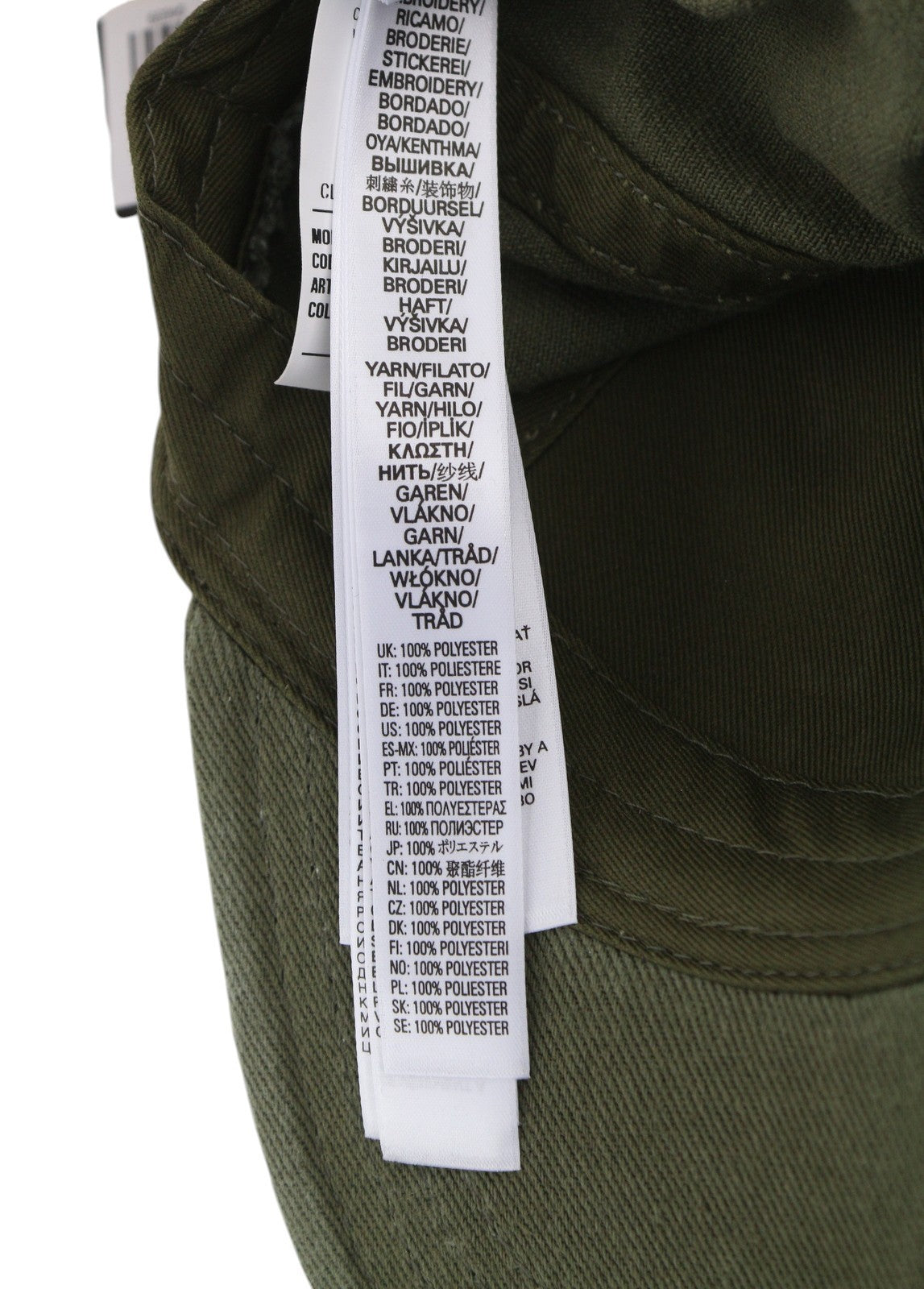 DIESEL C-Stone Men Cap 1 Baseball D-Rill Usion Embroidered Green Cotton RRP70