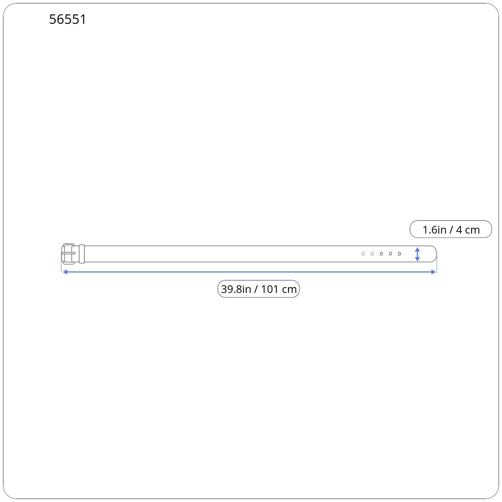 REPLAY Men Belt 85 cm Brown Leather Logo Patterned Squared-End Belt