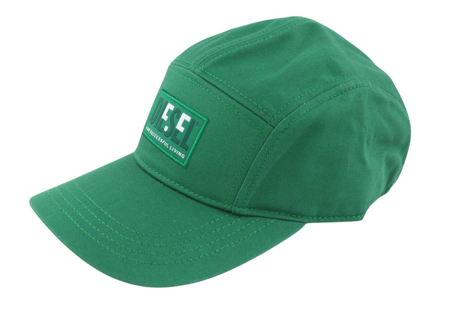 DIESEL C-Smill Men Cap OS Green Baseball Embroidered All Seasons Casual Unisex