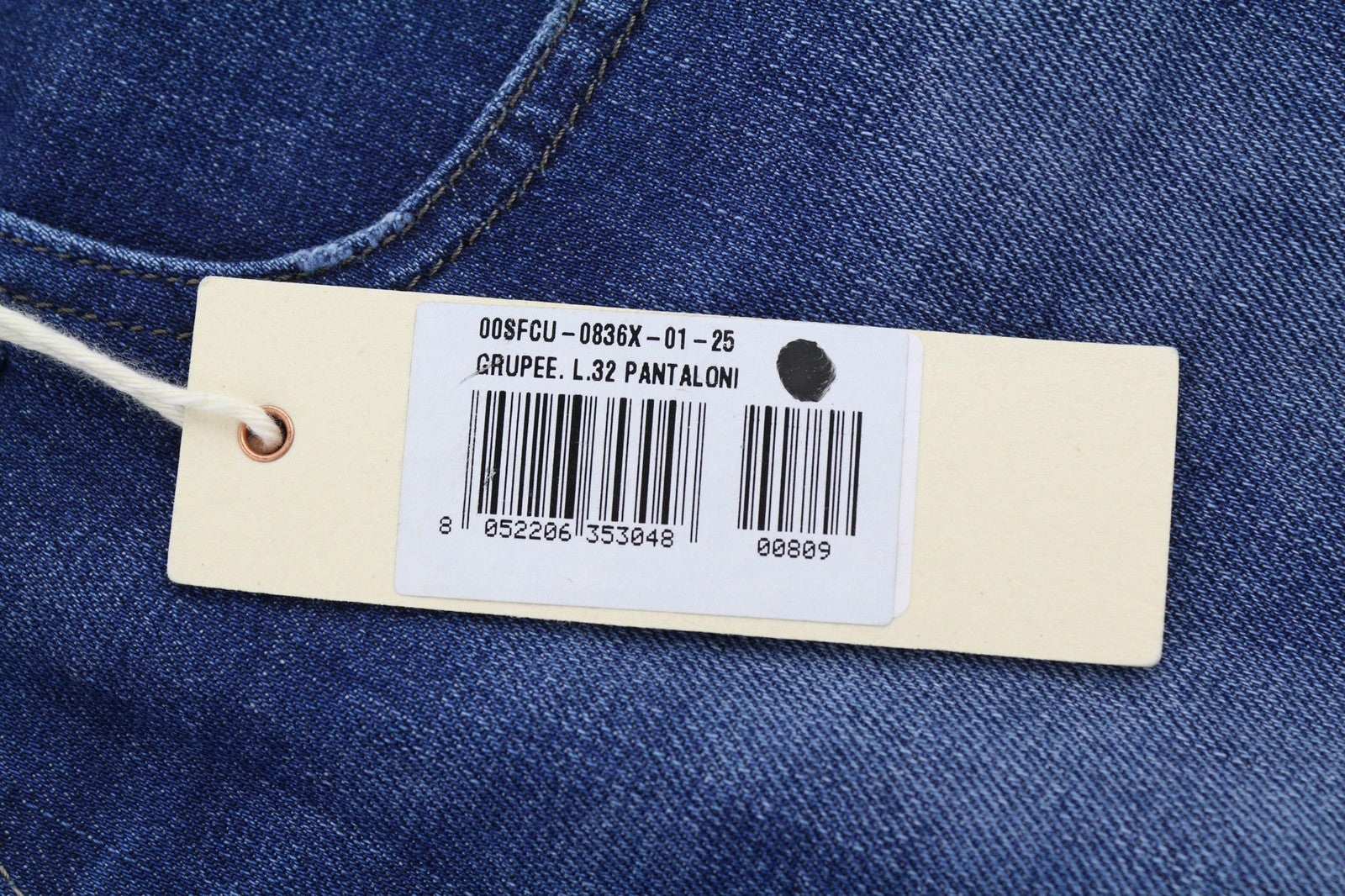 DIESEL Grupee 0836X Womens Jeans W25/L32 Super Slim  Skinny Blue Stretchy