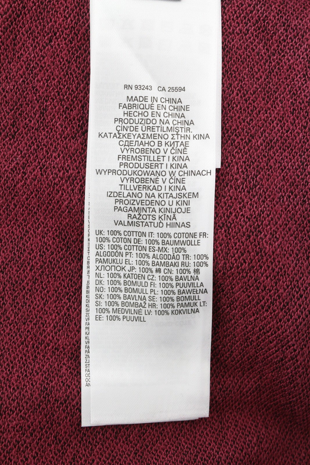 DIESEL S-Ginn-Hood-E1 Men Hoodie M Washed Burgundy Distress Hooded RRP€195