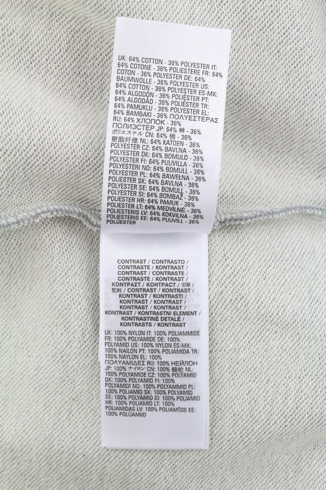 DIESEL Amst-Coarll-Wt24 Men Hoodie L Sport 55DSL Half Zip Melange Grey RRP€175