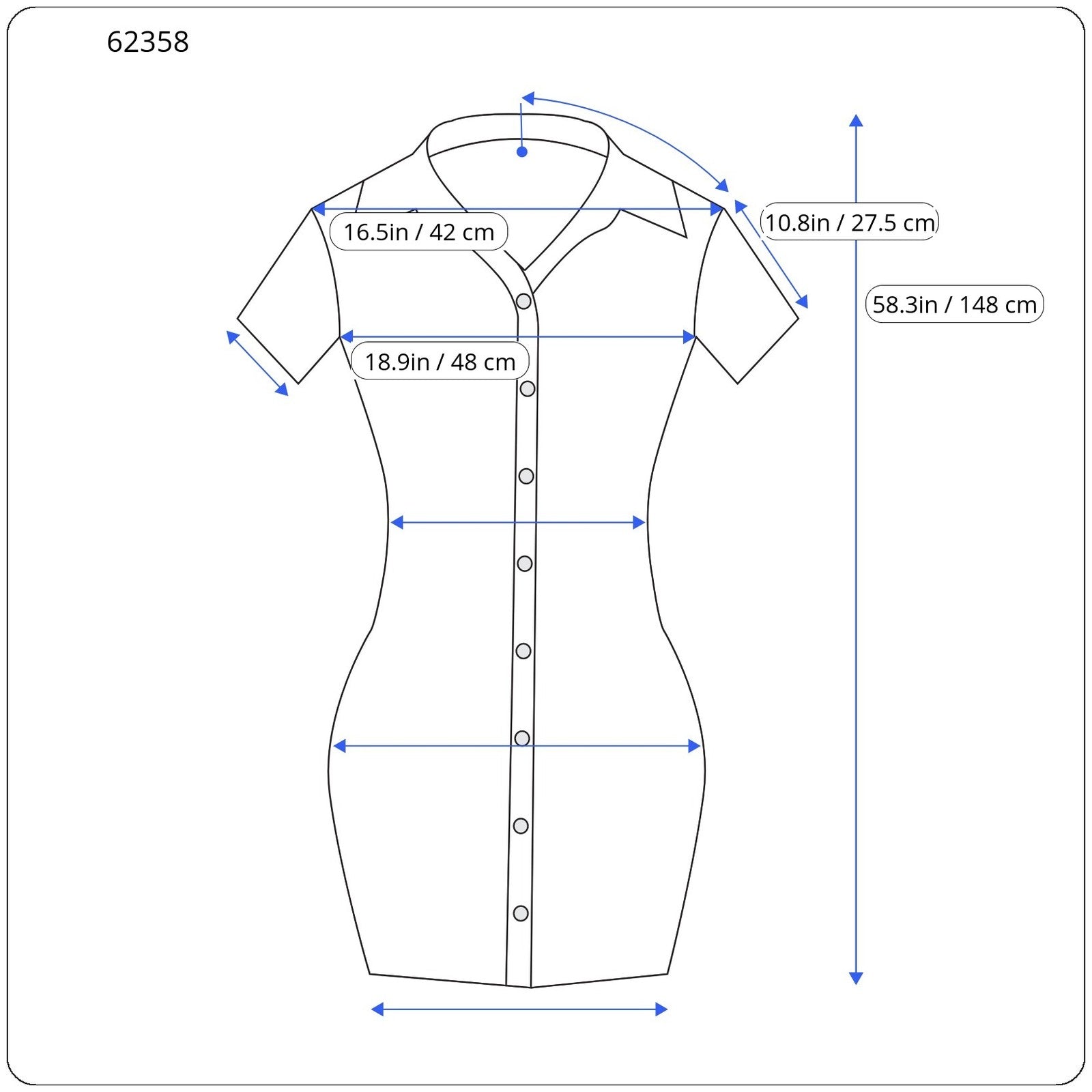 DENHAM Roxanne Women's L Green Belted Long Dress Button-Up Collared Short Sleeve