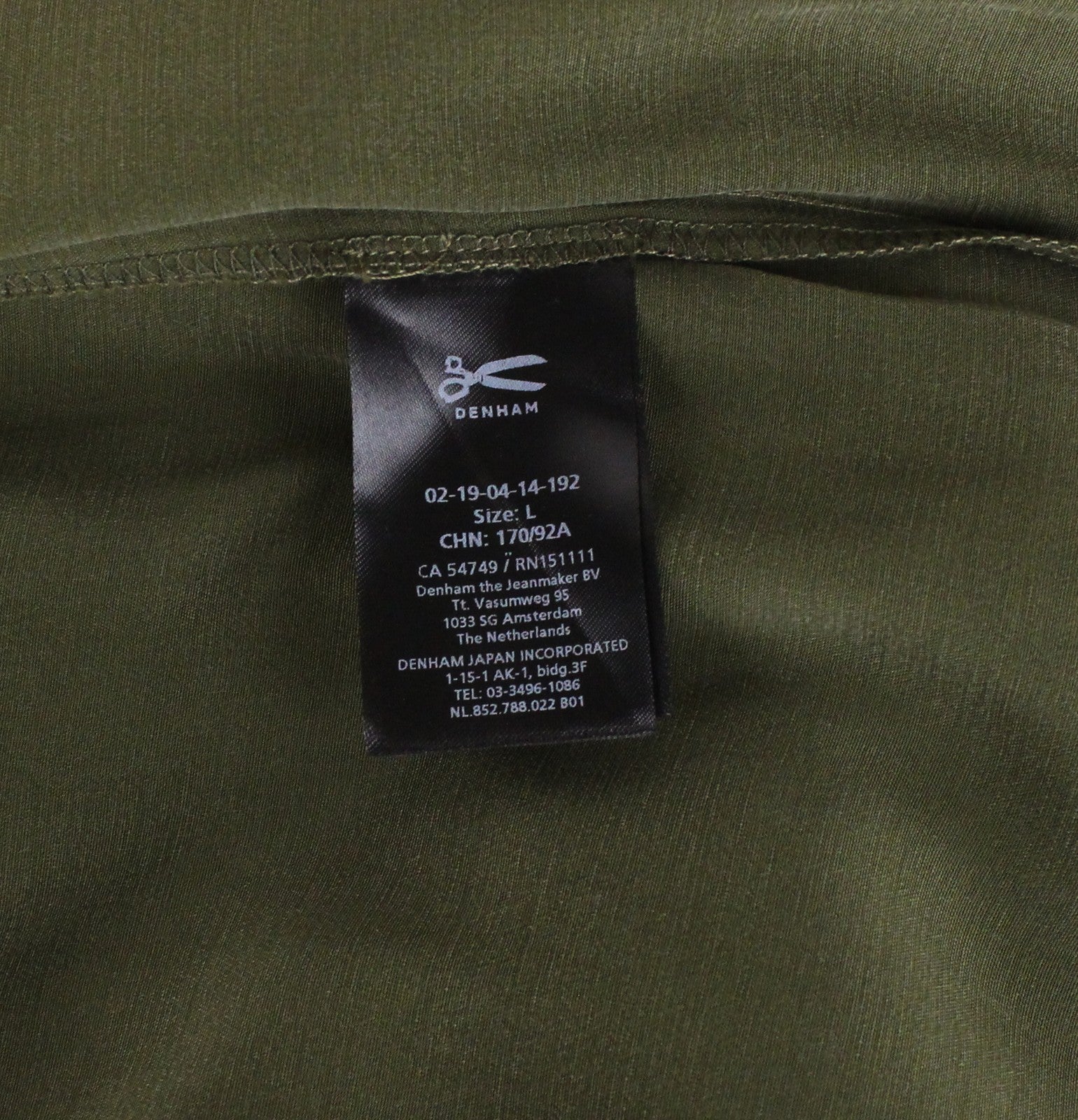 DENHAM Roxanne Women's L Green Belted Long Dress Button-Up Collared Short Sleeve