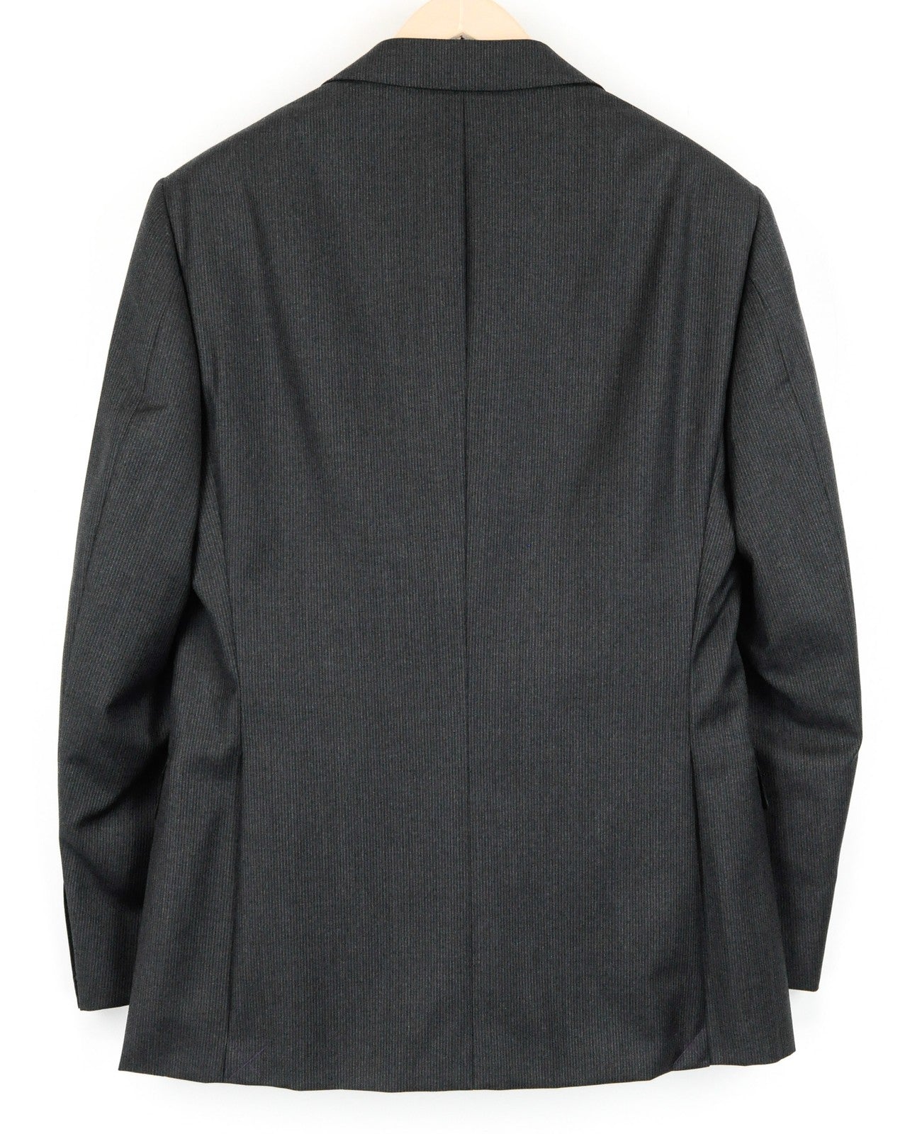 SUITSUPPLY Napoli Men Blazer UK38R Wool Super 110's Striped Grey Suit Jacket