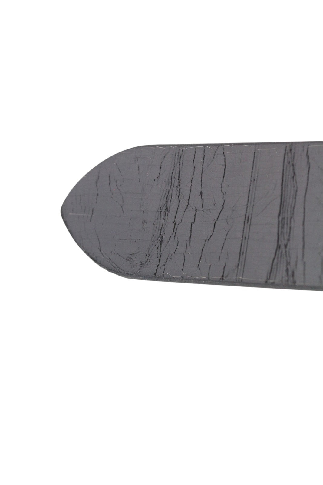 DIESEL B-Photo Men Belt 95 CM Black Leather Reversible Buckle Closure Casual