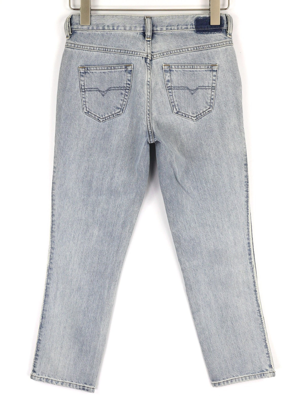 DIESEL Belthy Ankle-C 084FC Womens Jeans W24/L30 Slim Straight Blue Cotton