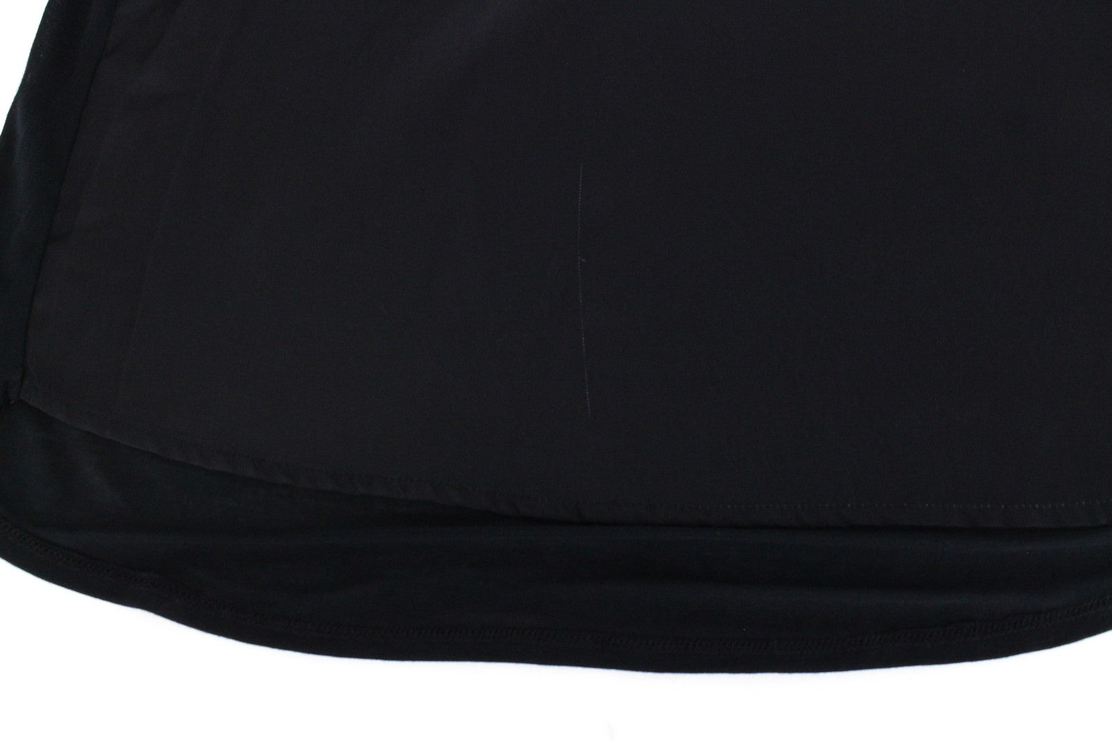 MAISON SCOTCH Women's S Black Abstract Print Light Casual Top Round Neckline