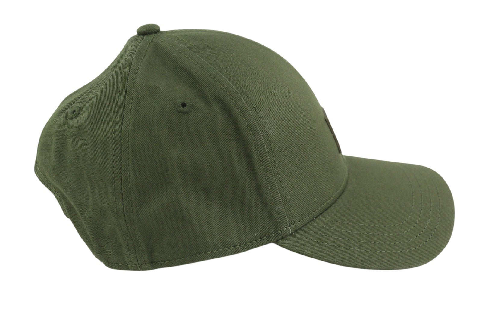 DIESEL Corry-Gum Men Cap 1 Baseball Green Cotton Front Logo All Seasons RRP70
