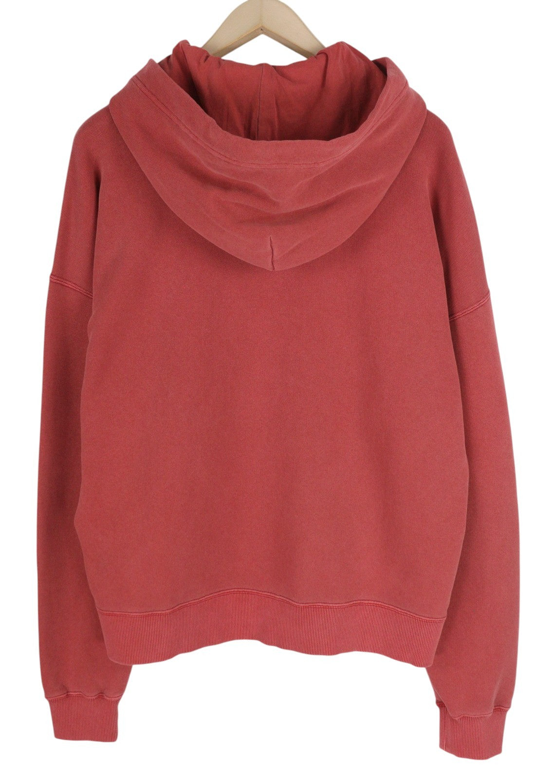 DIESEL S-Nekki-Jac Men Hoodie L Washed Red Full Zip Oversized Hooded RRP€250