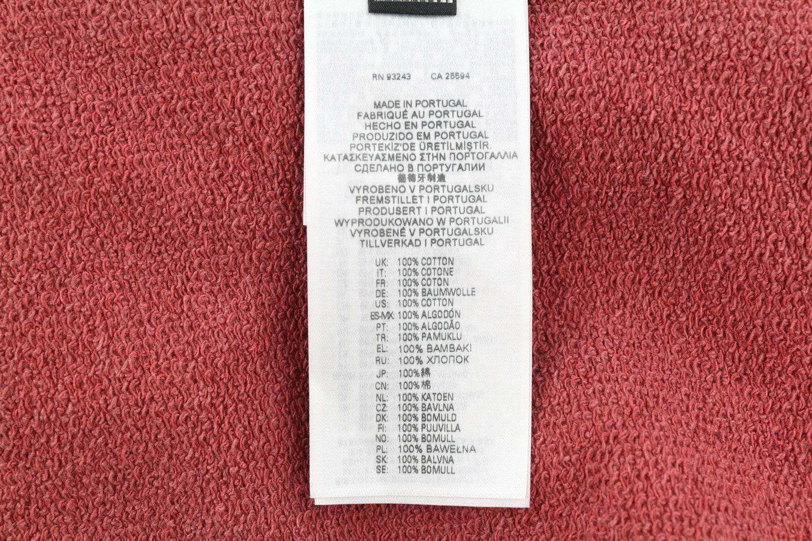 DIESEL S-Nekki-Jac Men Hoodie L Washed Red Full Zip Oversized Hooded RRP€250