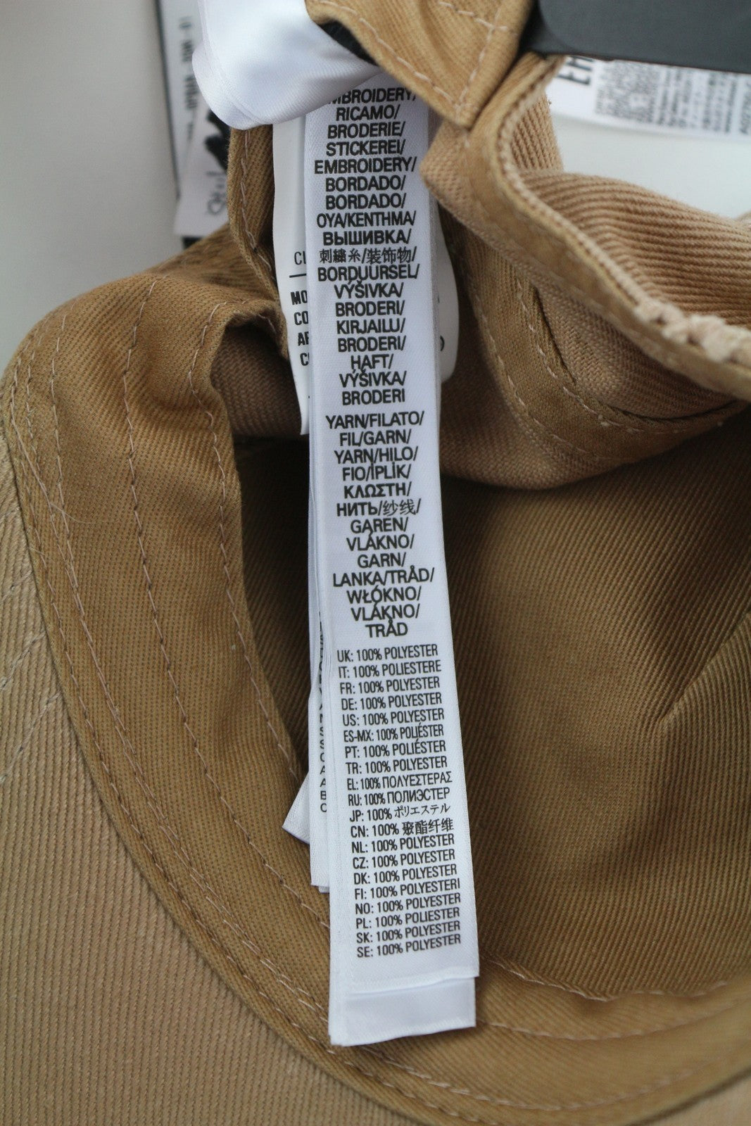 DIESEL C-Stone Men Cap 1 Baseball D-Rill Usion Embroidered Brown Cotton RRP€70