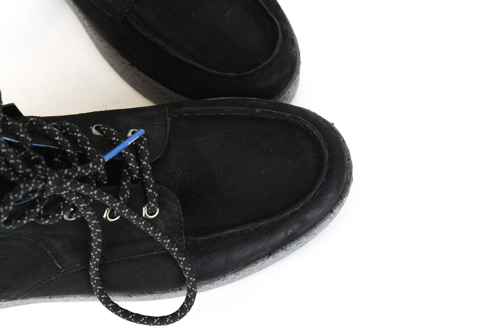 REPLAY Men's EU42 Black Grey High-Top Casual Lace-Up Boots