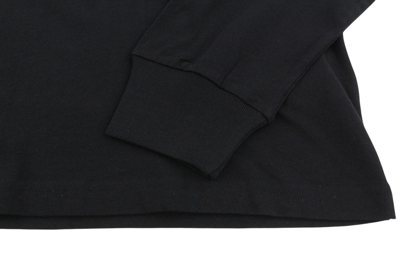 DIESEL T-Just-LS-C3 Men T-Shirt XL Black Cotton Crew Neck Long Sleeve RRP€70