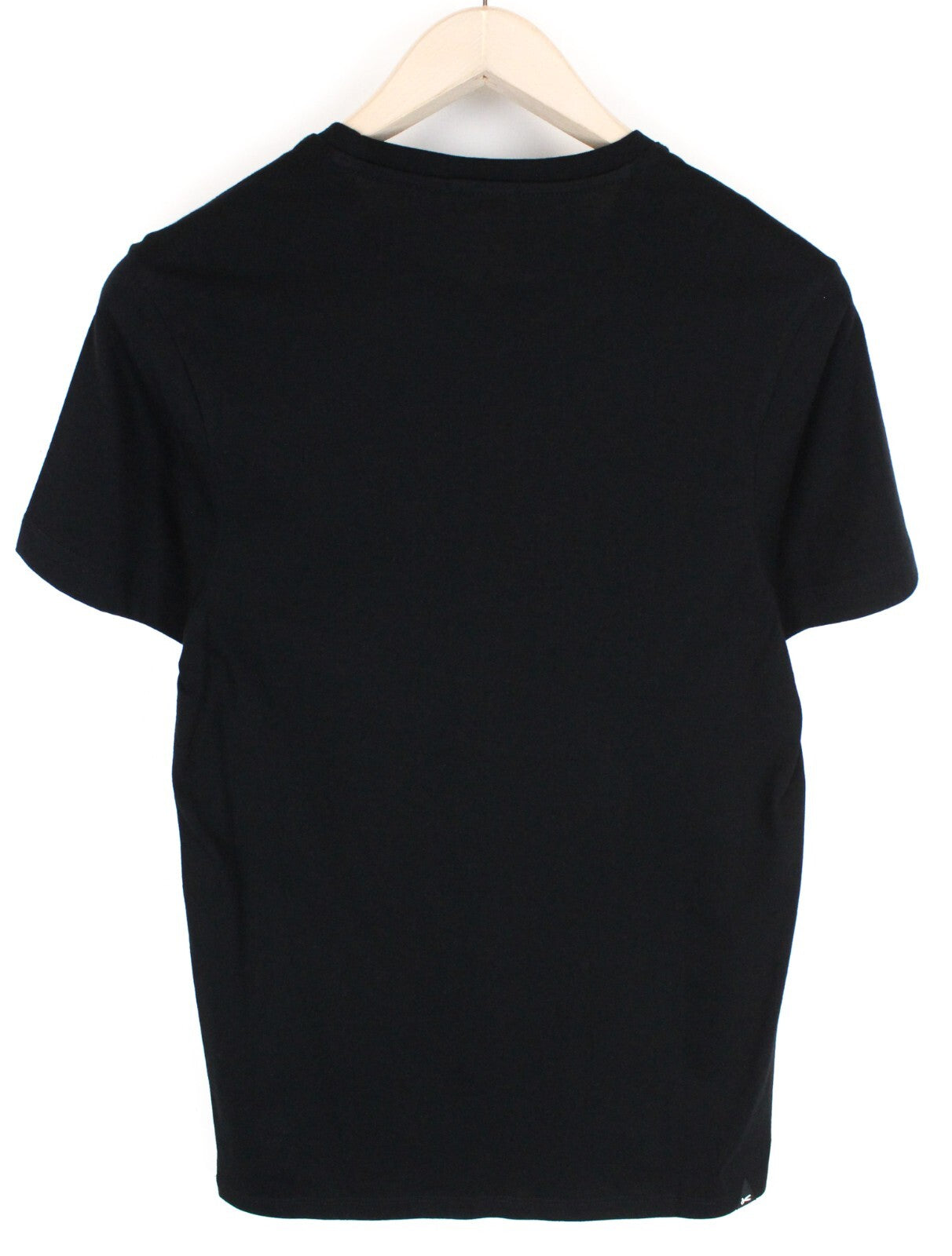 DENHAM Tubular Seamless Men's S Black Cotton Casual T-Shirt Round Neck Fit