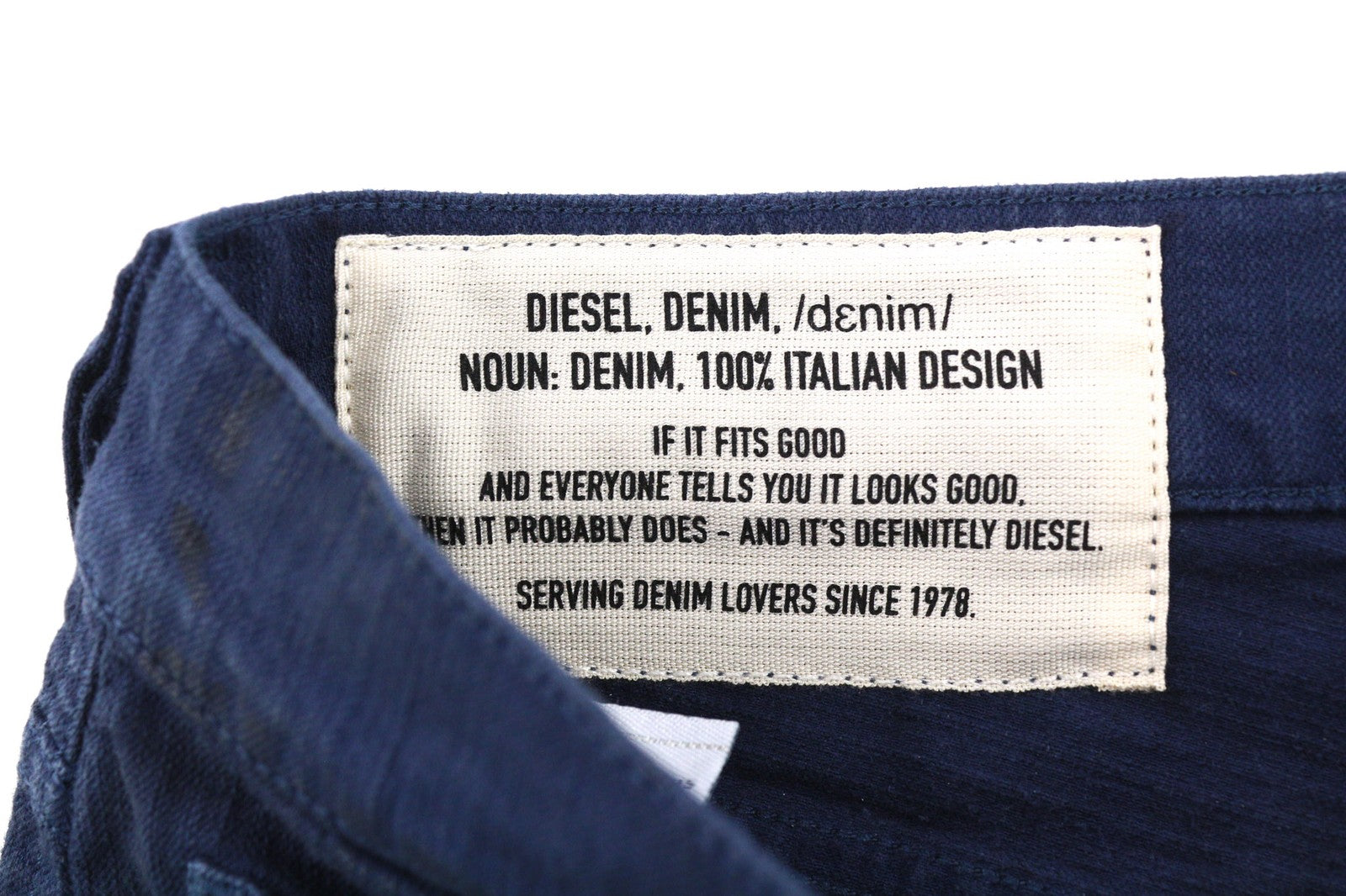 DIESEL D-Mharky-SP4 0078D Mens Jeans W32/L32 Slim Skinny  Blue Stretchy