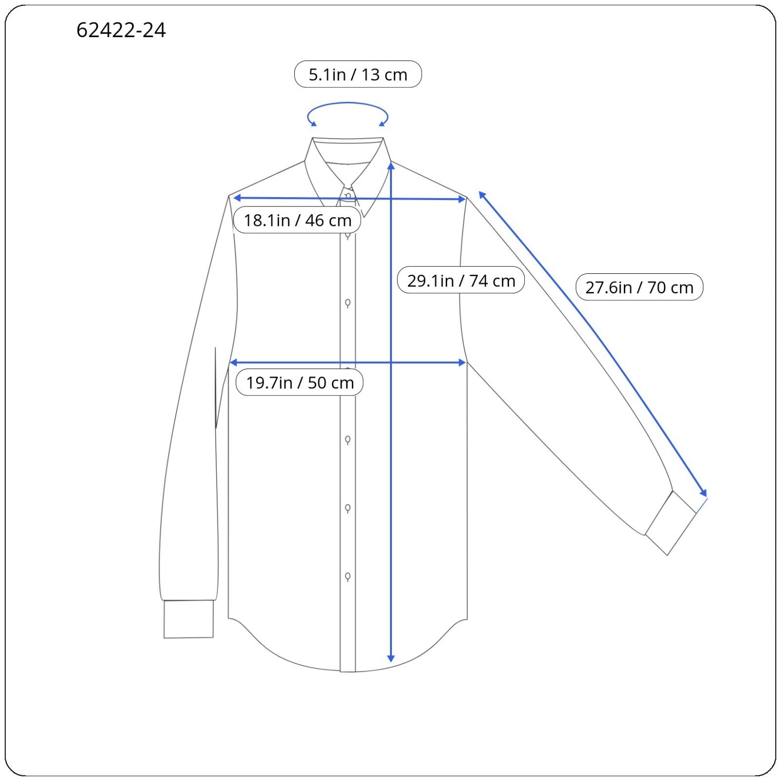 SCOTCH & SODA Men's M Checked Blue White Shirt Cotton Patch Pocket Button-Up