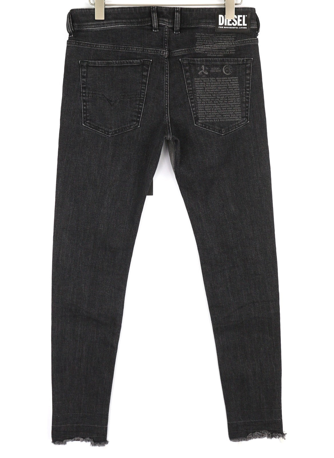 DIESEL Sleenker-X-SP 082AX Mens Jeans W32/L32 Slim Skinny  Washed Grey Stretchy