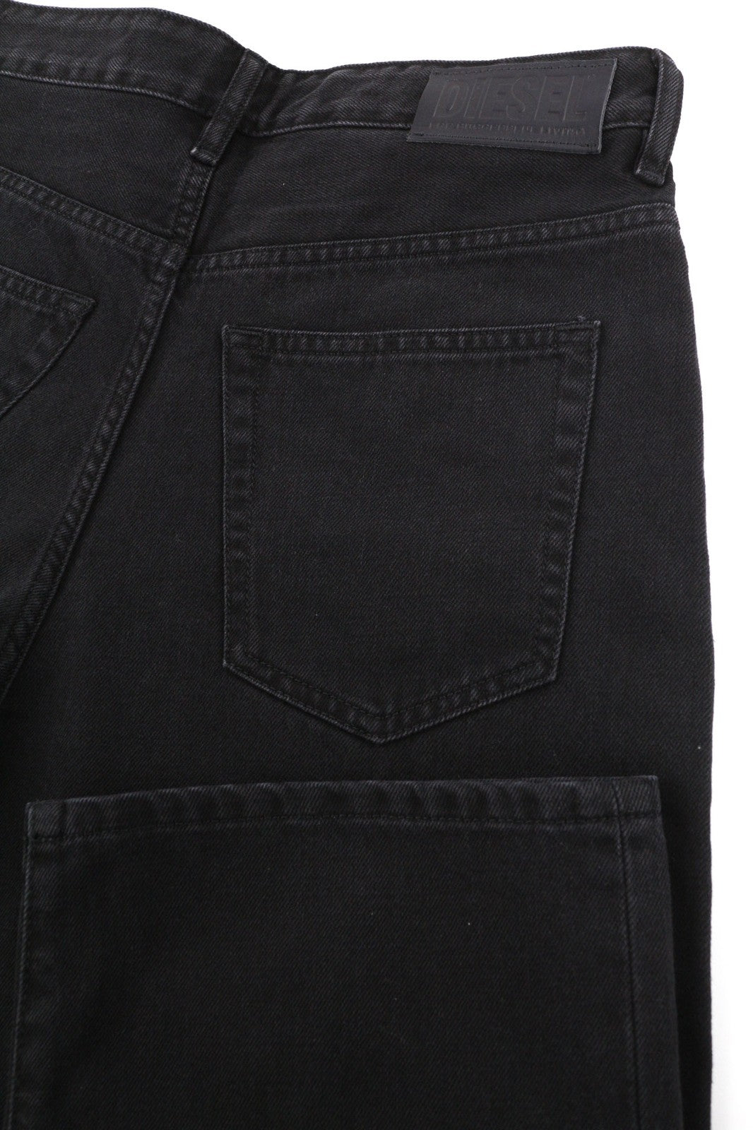 DIESEL D-Reggy 009RL Womens Jeans W27/L30 Straight  Black  Cotton Casual