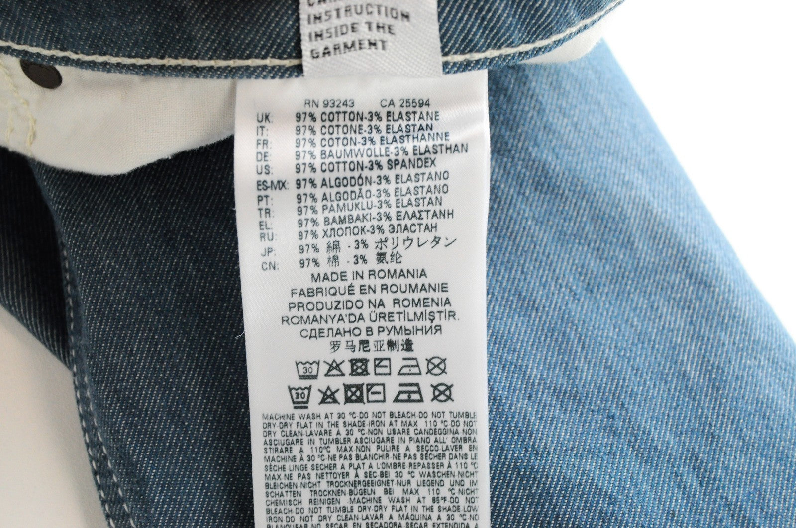 DIESEL D-Vider 069MQ Men Jeans W36/L32 Carrot Fit Blue Cotton 5-Pocket Denim