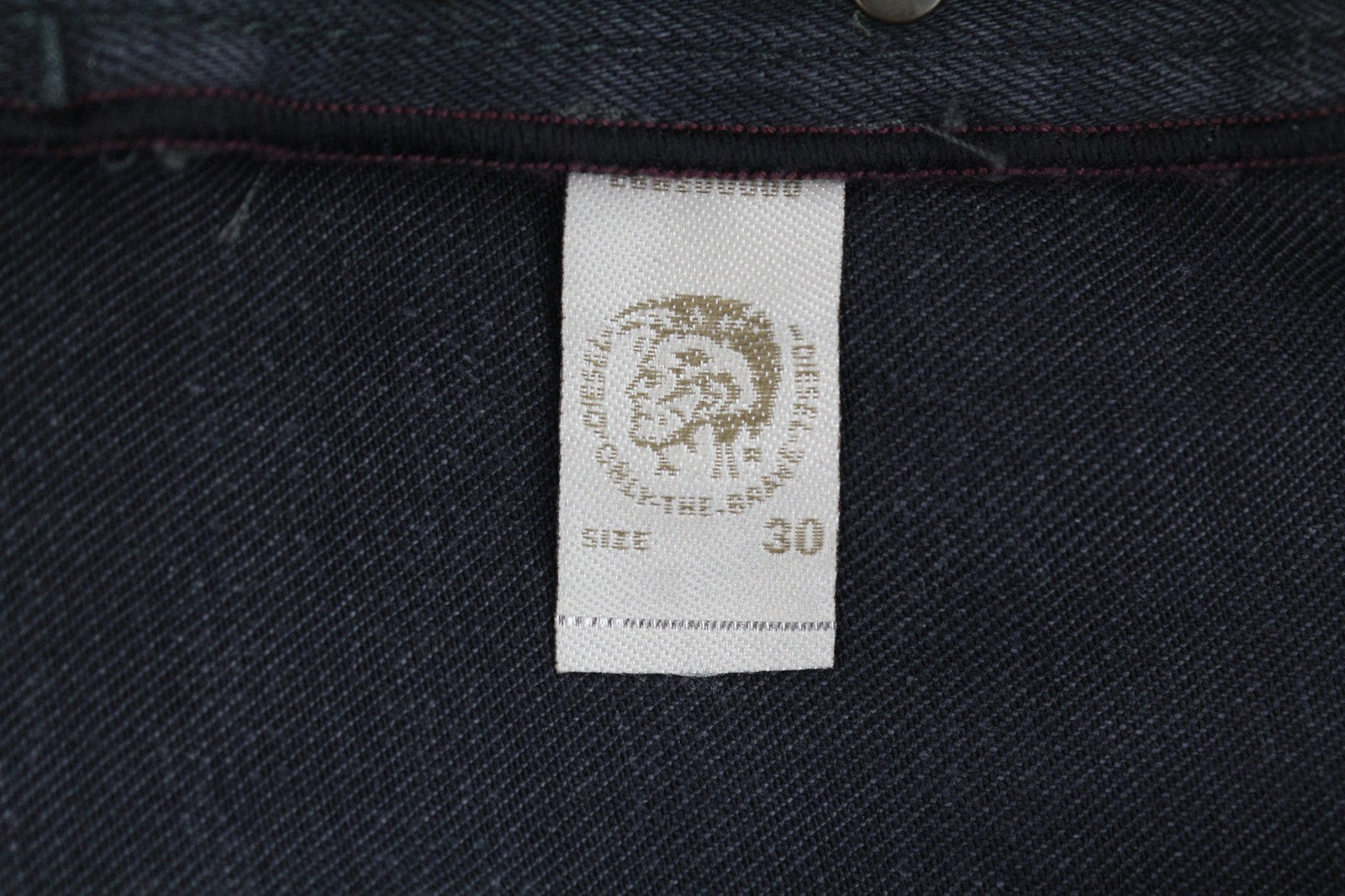 DIESEL Jifer 0859X Mens Jeans W30/L34 Slim Tapered  Button-Fly Black Stretchy