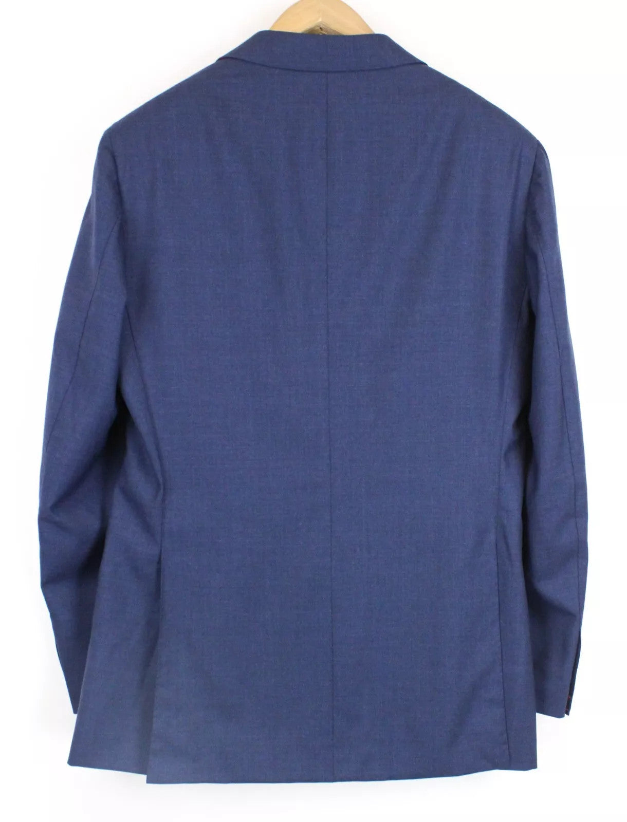 SUITSUPPLY Sienna Men Blazer UK38R Straight-Slim Blue Wool Super 130s