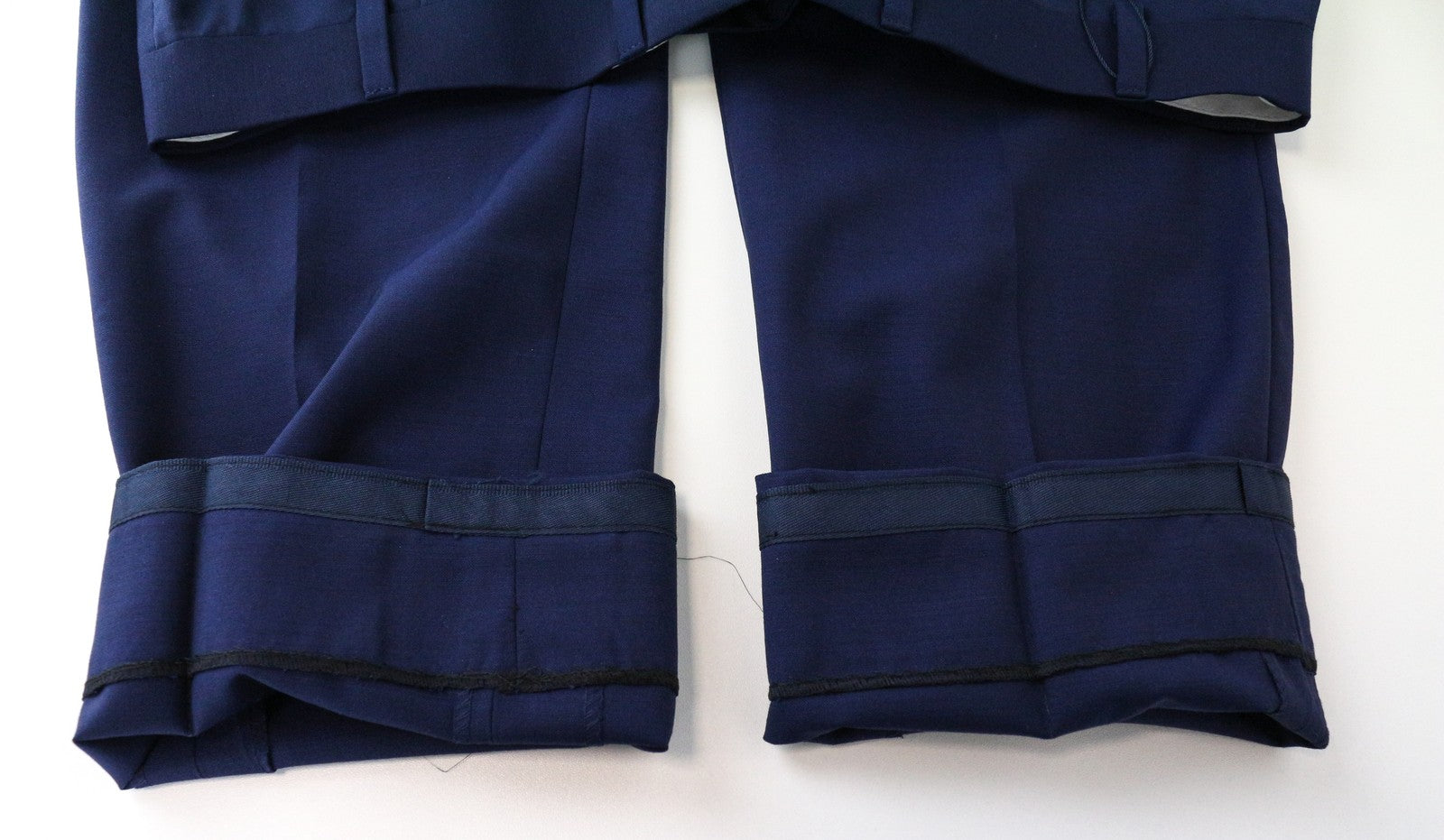 SUITSUPPLY Sienna Men's Trousers UK38S Wool Mohair Lined Pleated Melange Classic