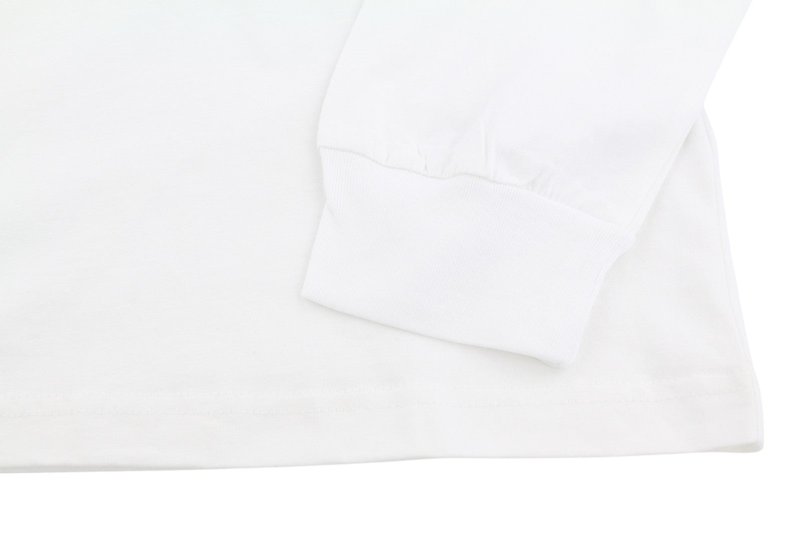 DIESEL T-Diegos-LS-K27 Men T-Shirt M White Cotton Long Sleeve Crew Neck Tricot