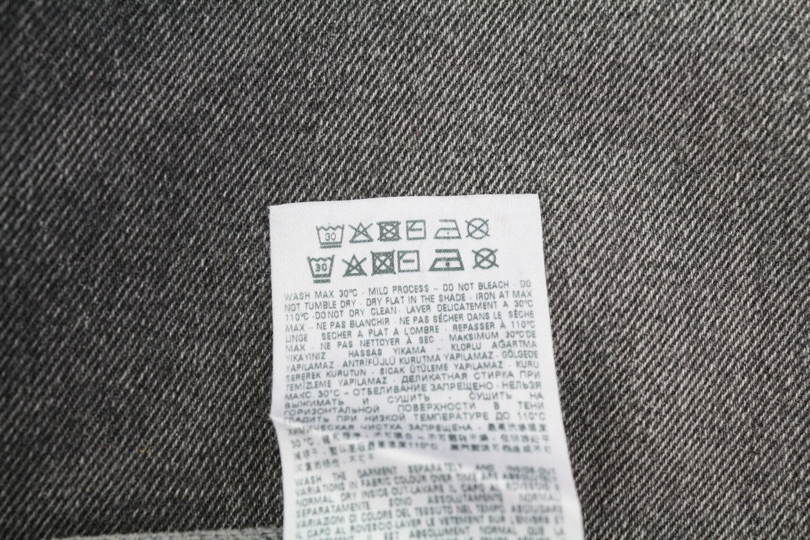 DIESEL 1995 D-SARK 007K8 Men Jeans W34/L32 Slim  Straight Distress Grey RRP195