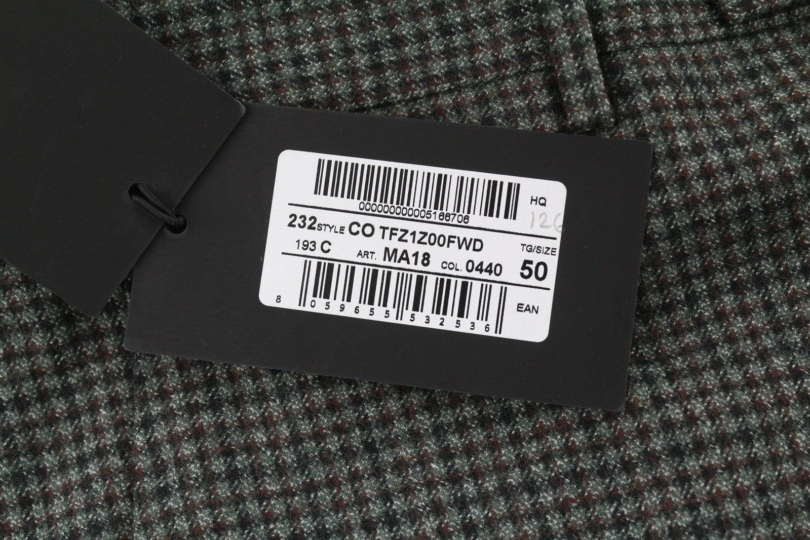 PT TORINO Men Trousers 50 W36 Soft  Pure Wool Grey Patterned Pleated Dress