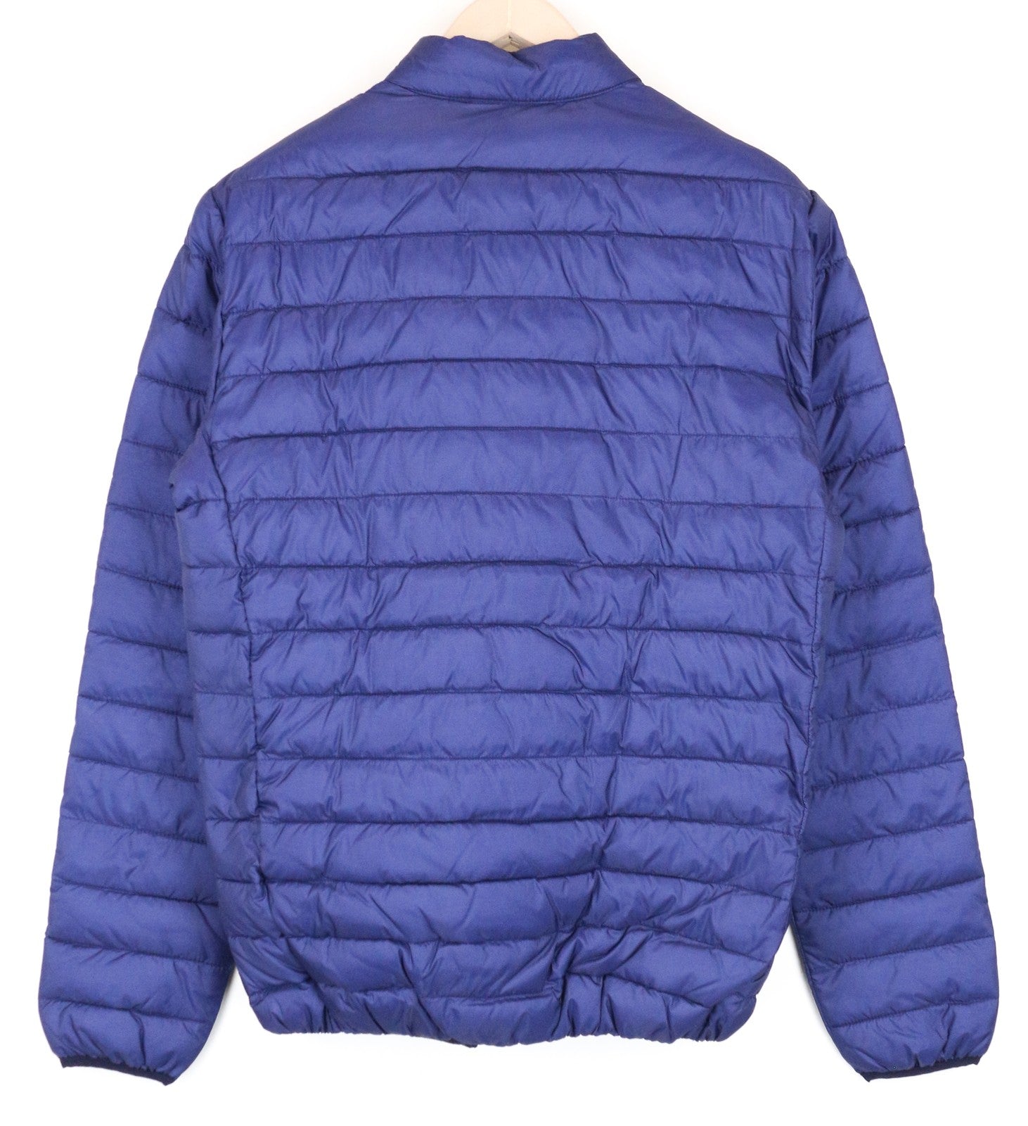 SCOTCH & SODA Men's Jacket MEDIUM Quilted Blue Padded Short Length Lined Casual