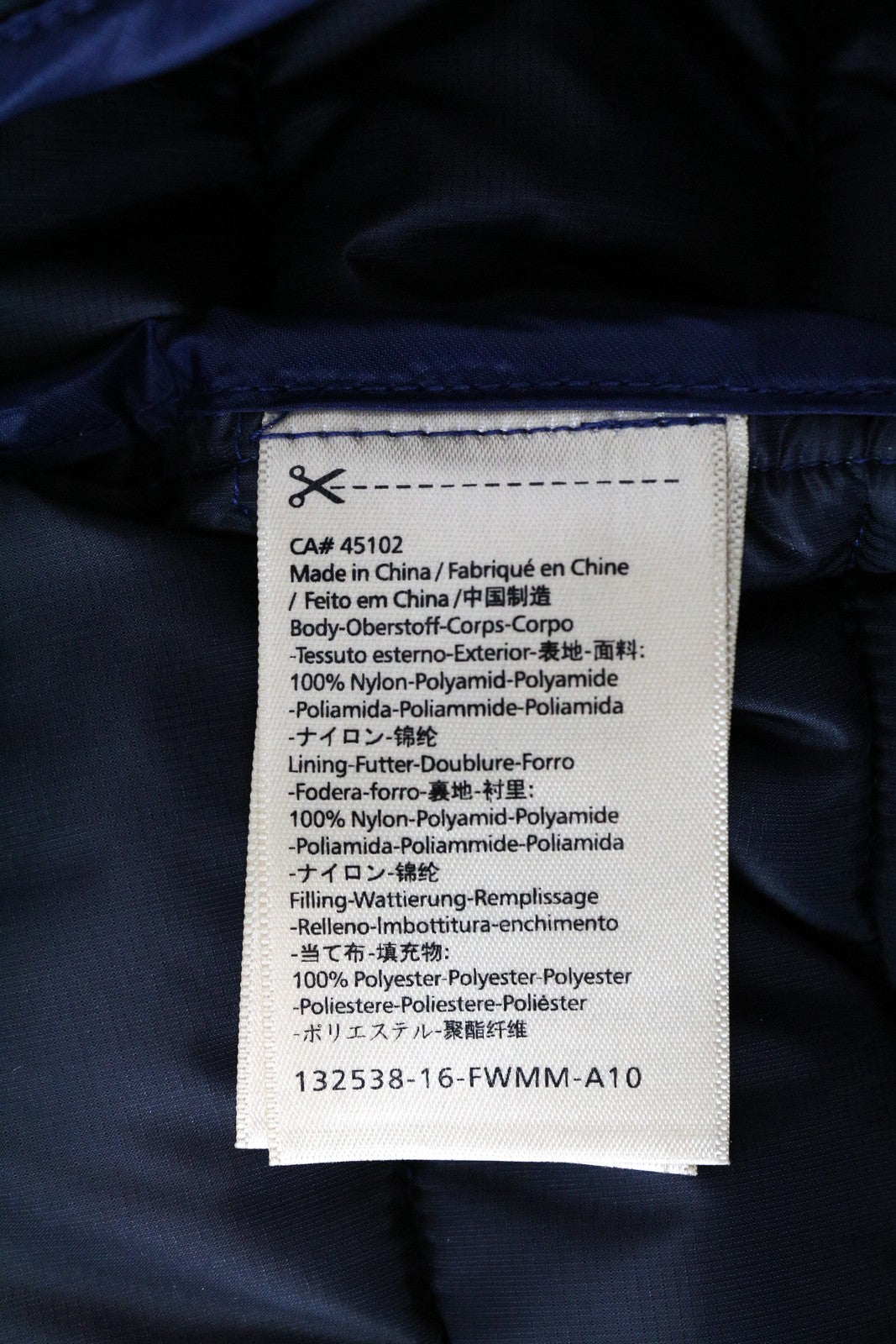 SCOTCH & SODA Men's Jacket MEDIUM Quilted Blue Padded Short Length Lined Casual