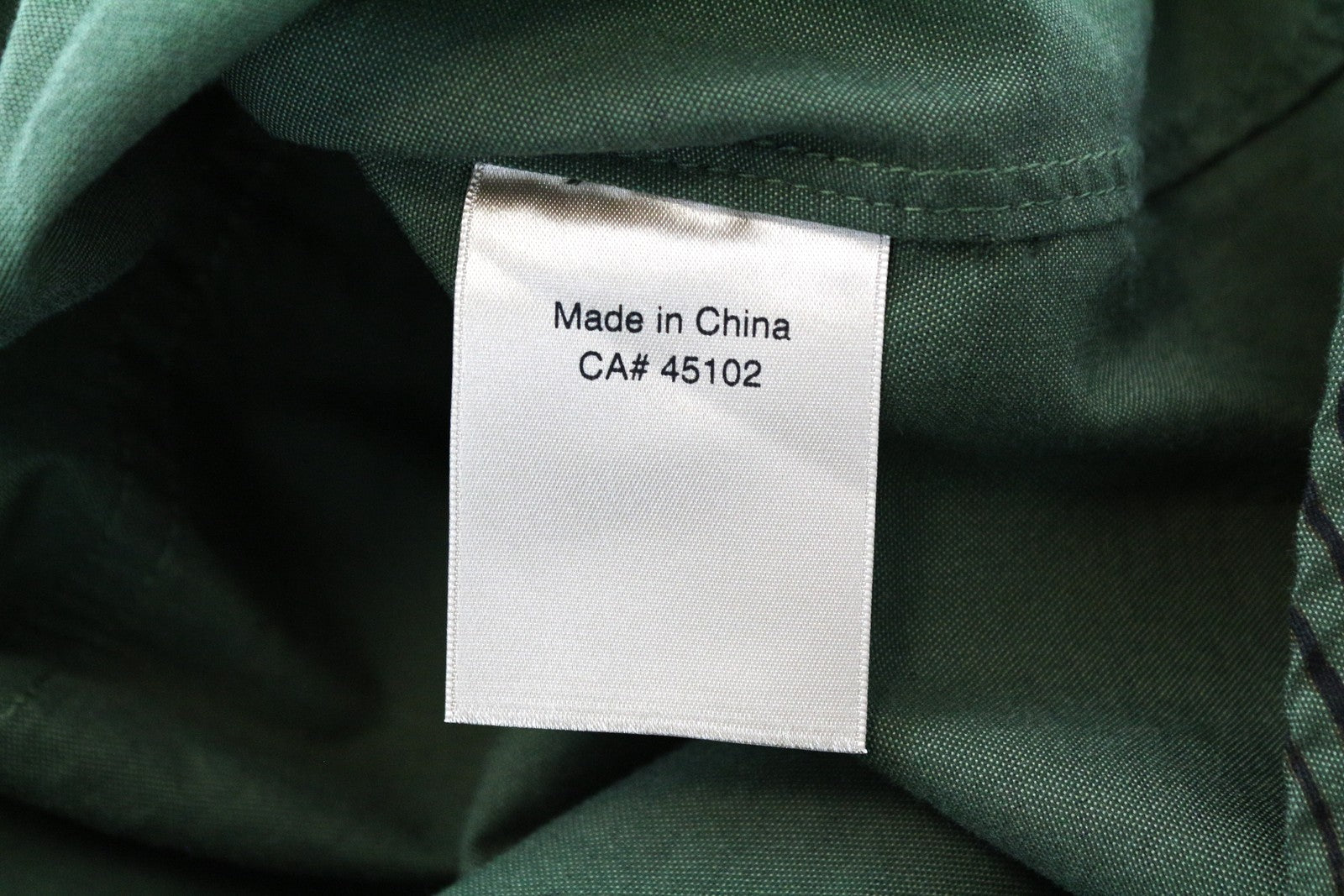 SCOTCH & SODA Vacanza Men's Shirt ~L Khaki Green Abstract Print 3/4 Sleeves