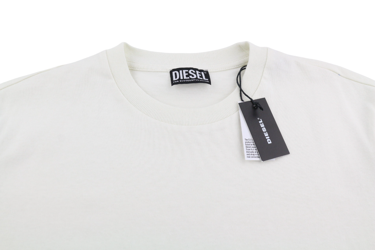 DIESEL T-Just-B67 Mens T-Shirt M Short Sleeve Crew Collar  Tricot RRP€60