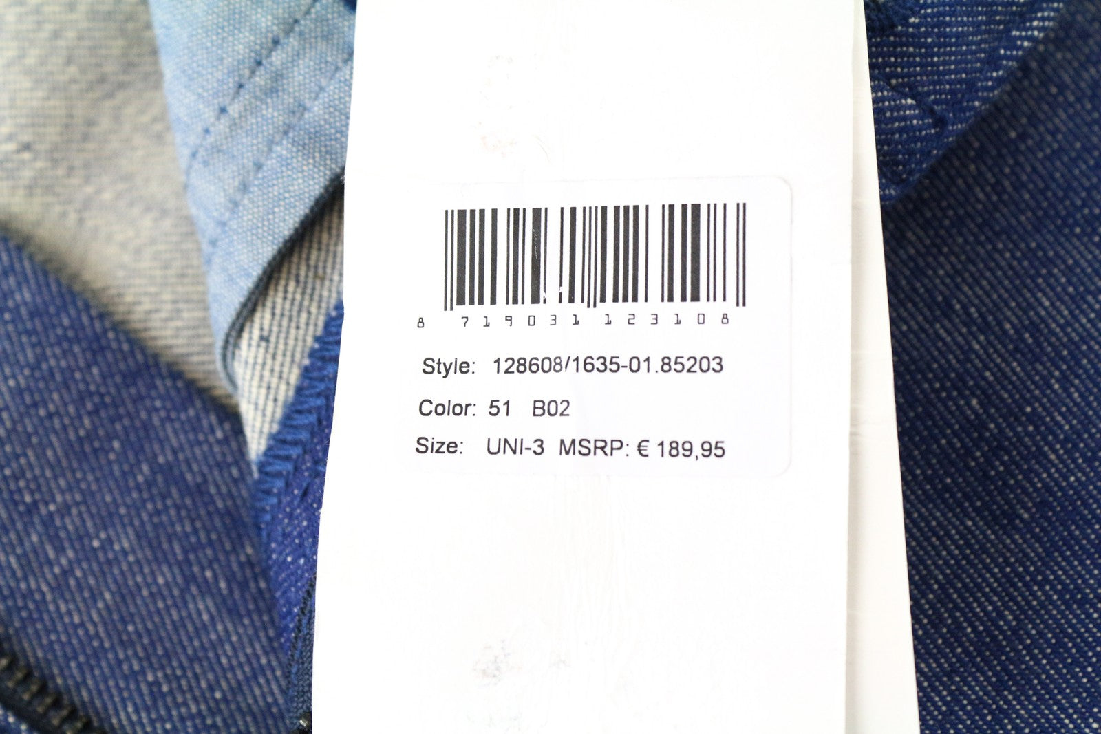 SCOTCH &amp; SODA Blauw vyriški džinsai ~W30/L30 Indigo Slim Hem laisvalaikio su užtrauktuku 