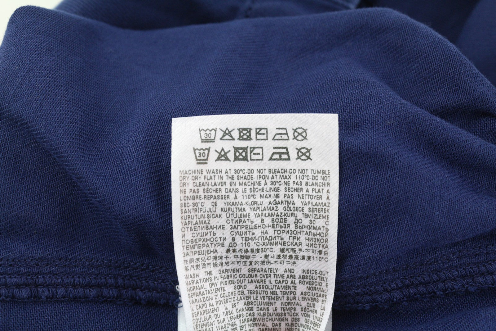 DIESEL De-Angelica-SP Womens Dress L Long Sleeve Full Zip Pockets Denim RRP€295