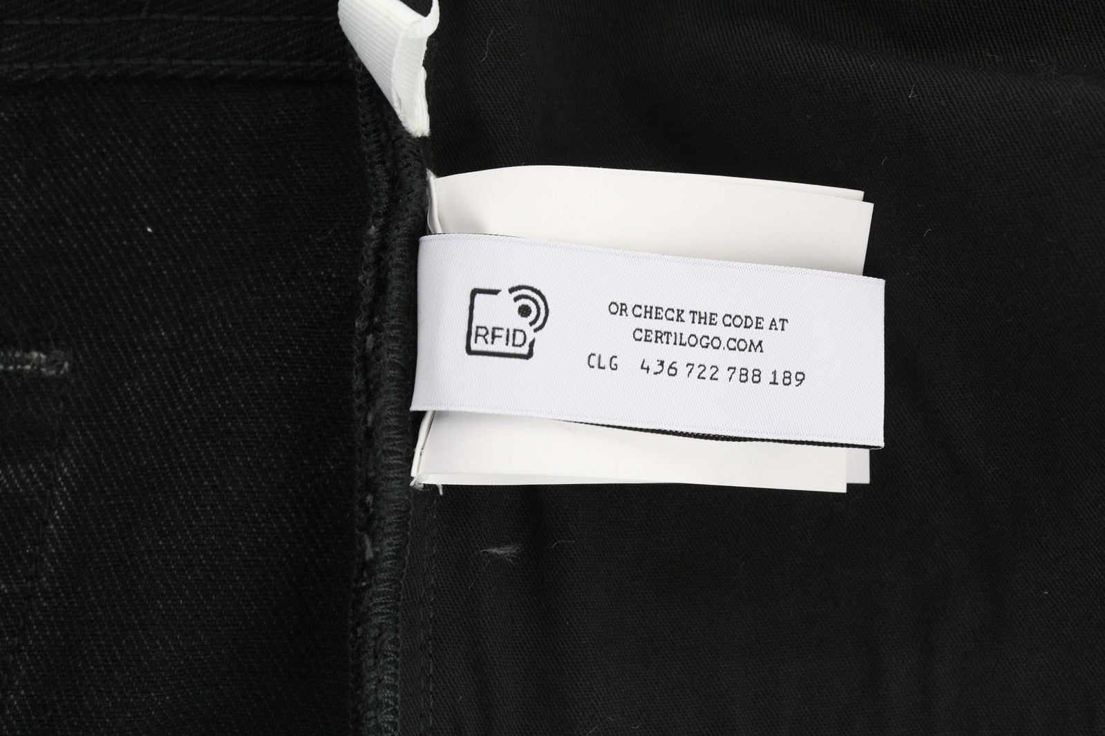 OFF-WHITE Men Jeans 34 Tapered Fit 100% Cotton Vintage Black 5-Pocket RRP€475