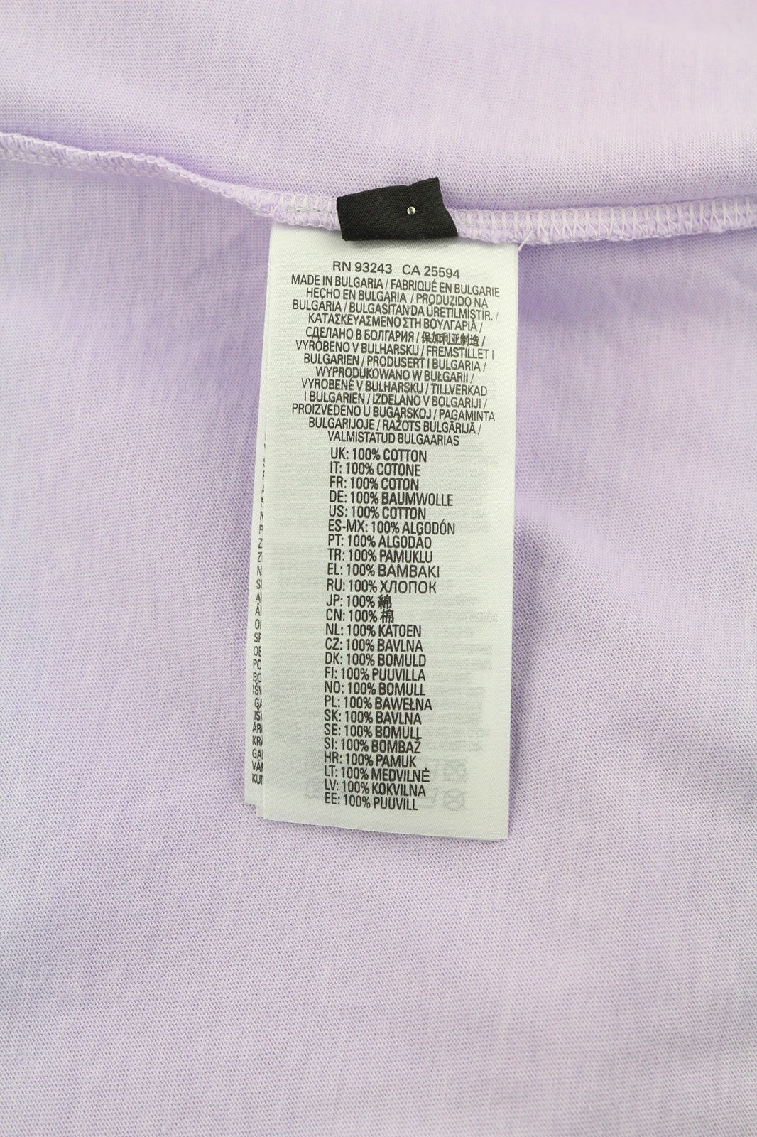 DIESEL T-Diegor-Ind Mens T-Shirt M Short Sleeve Crew Neck  Purple RRP€90