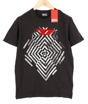 DIESEL T-Diegor-C16 Mens T-Shirt XL Short Sleeve Crew Neck  Black RRP€70