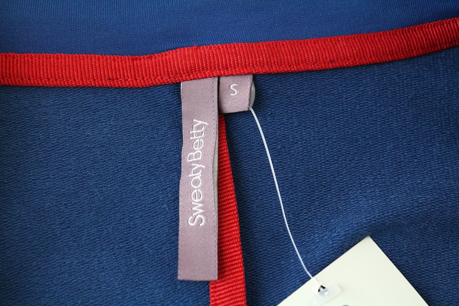 SWEATY BETTY Women's Umpire Tennis Blazer S Sweat-Wicking Quick-Drying Blue