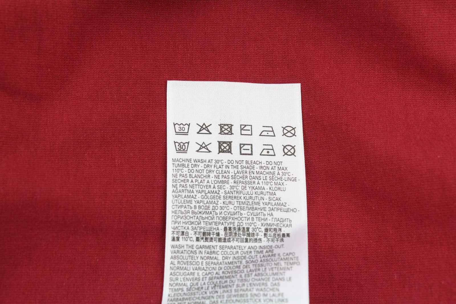 DIESEL T-Diegor-E12 Mens T-Shirt XL Short Sleeve Crew Neck  Print Red Casual