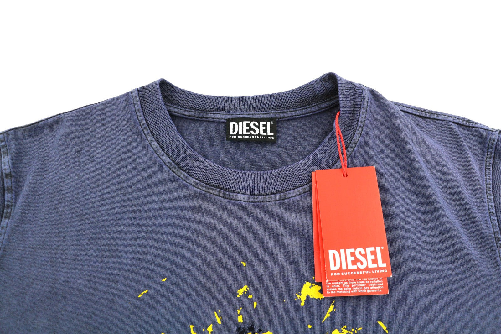 DIESEL T-Just-E30 Mens T-Shirt L Short Sleeve Crew Collar  Tricot Casual