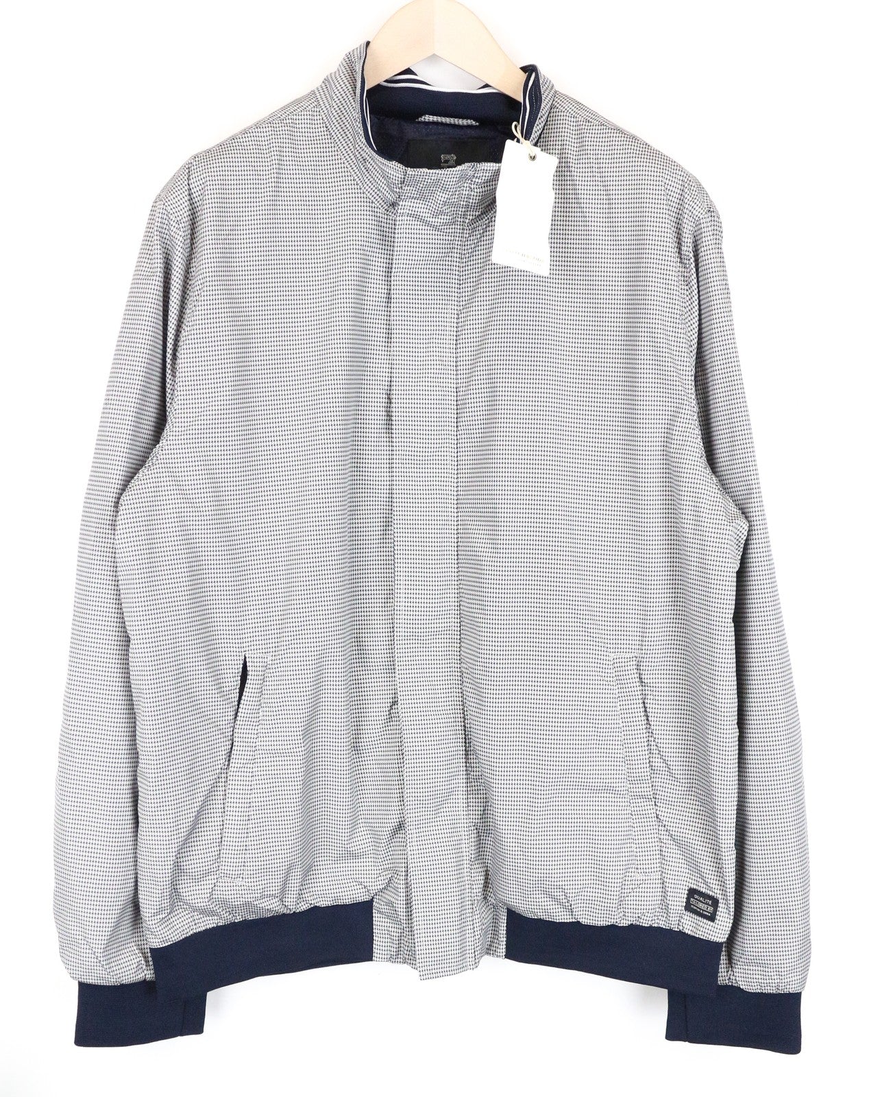 SCOTCH & SODA Men's Jacket 2XL Houndstooth Short Length Lined Casual Patterned