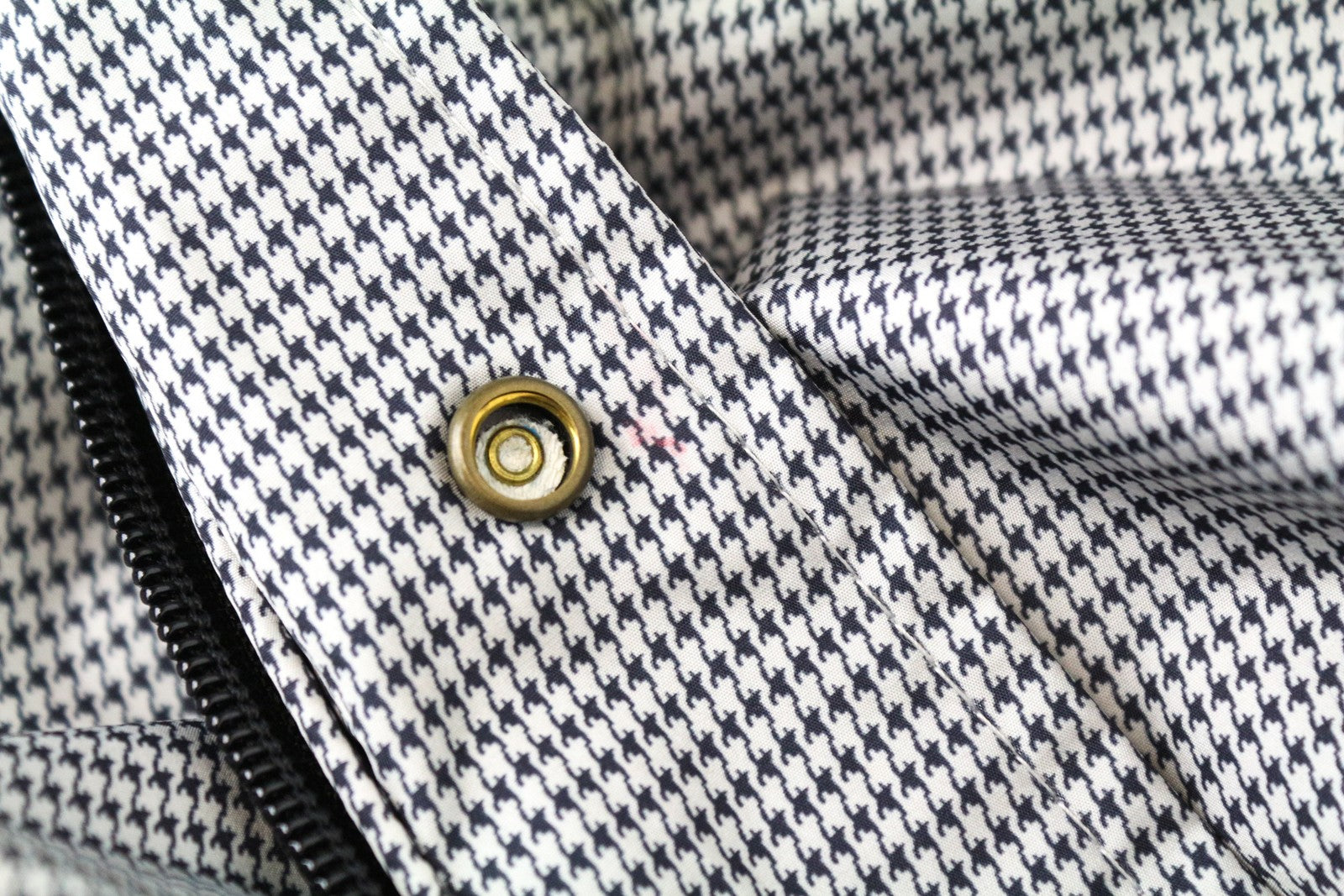 SCOTCH & SODA Men's Jacket 2XL Houndstooth Short Length Lined Casual Patterned