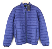 SCOTCH & SODA Men's Jacket MEDIUM Quilted Padded Blue Short Length Casual Lined