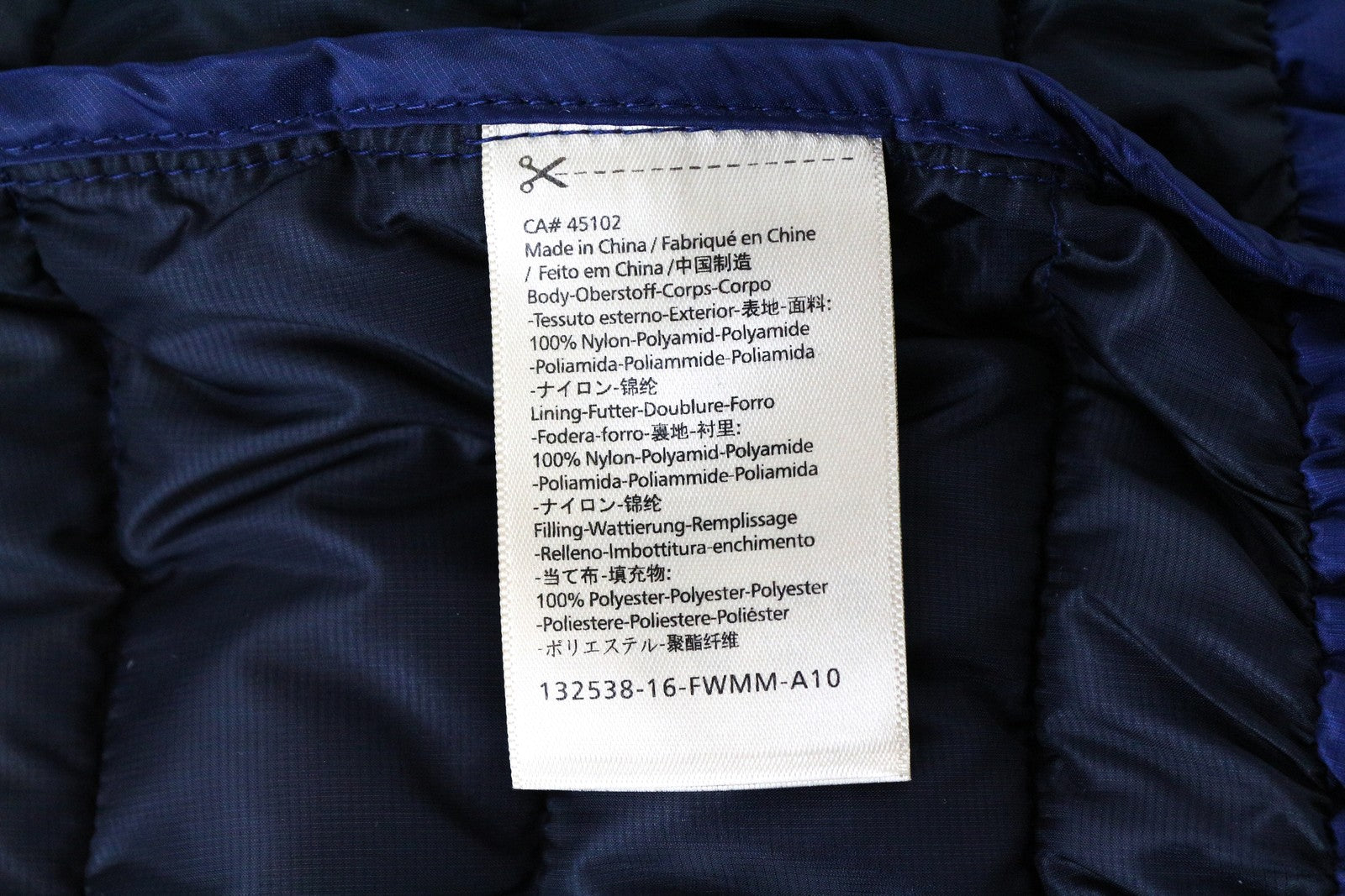 SCOTCH & SODA Men's Jacket MEDIUM Quilted Padded Blue Short Length Casual Lined