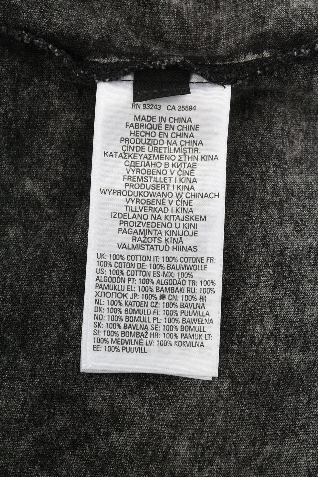 DIESEL T-Just-E30 Mens T-Shirt L Short Sleeve Crew Collar Dark Tricot Casual